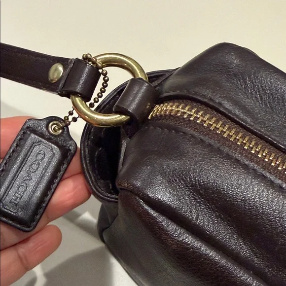 Vintage COACH Campbell Leather Camera Crossbody Bag - Picture 9 of 15